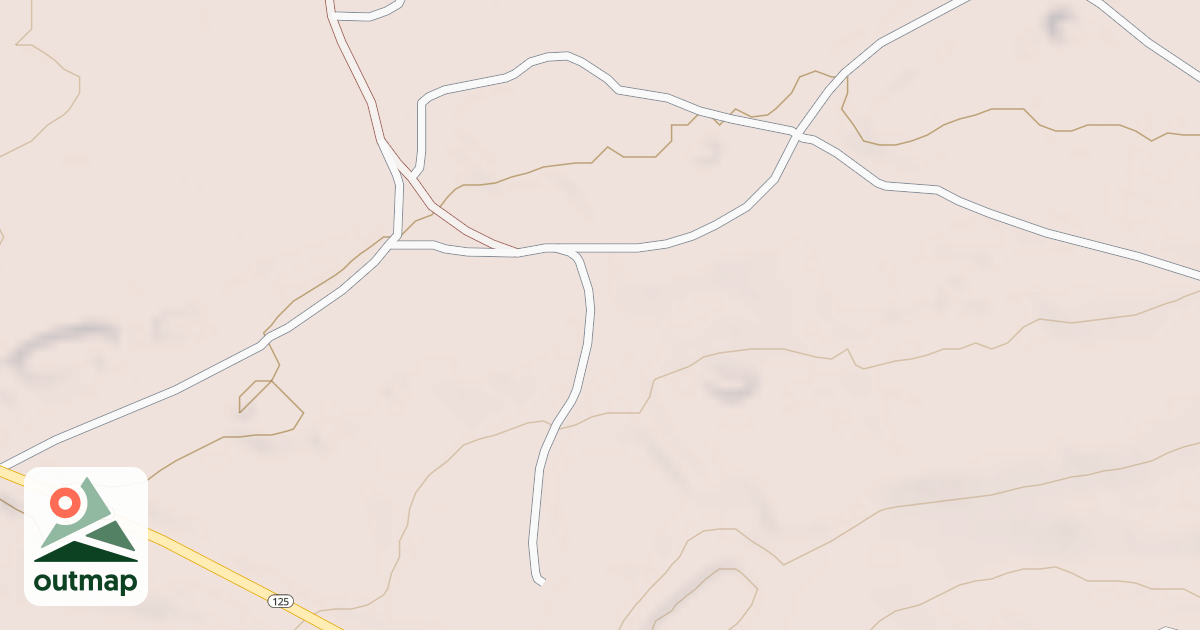 Map of Anthracite Outdoor Adventure Area Trails
