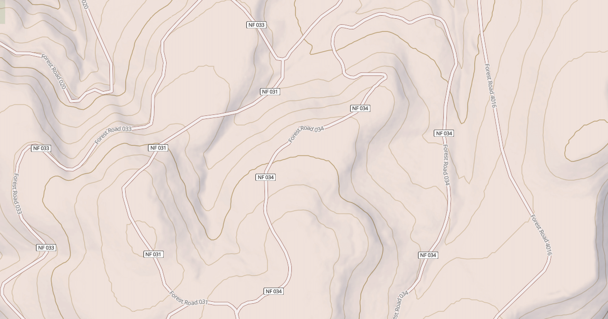 Map preview of USFS Motor Vehicle Use Map Trails 17623