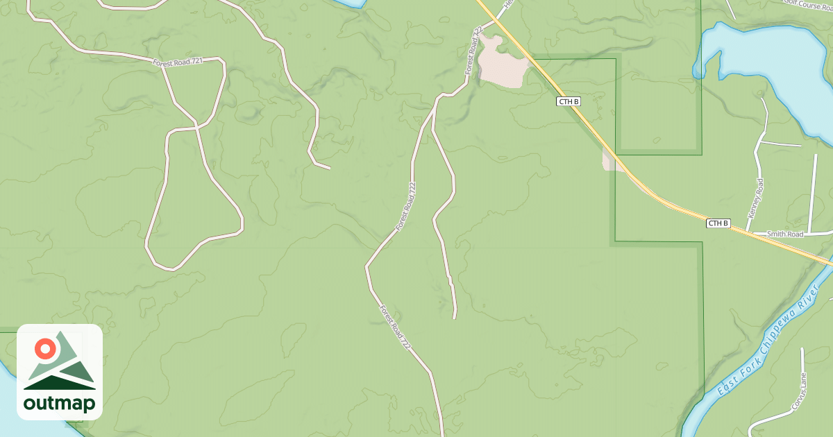 Map of FR 722