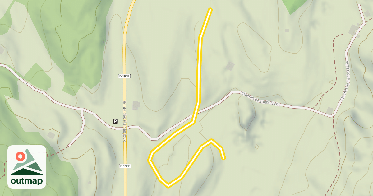 Map of La Verte