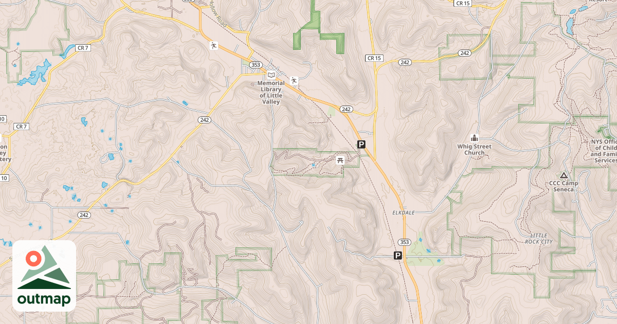Map of Pat Mcgee Trail