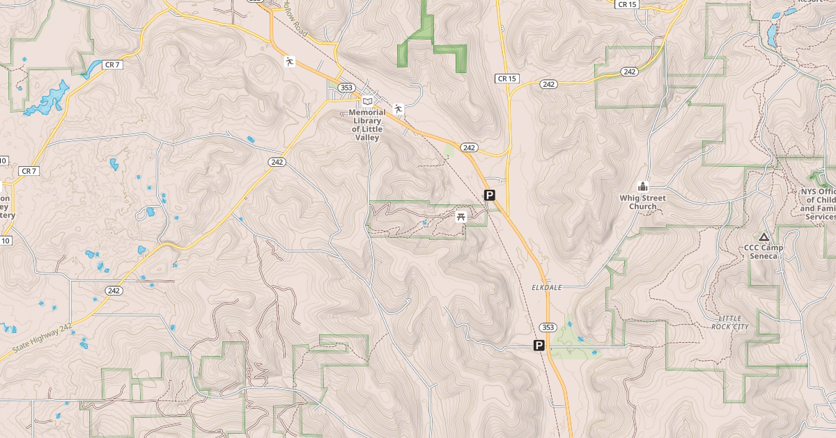 Map preview of Pat Mcgee Trail
