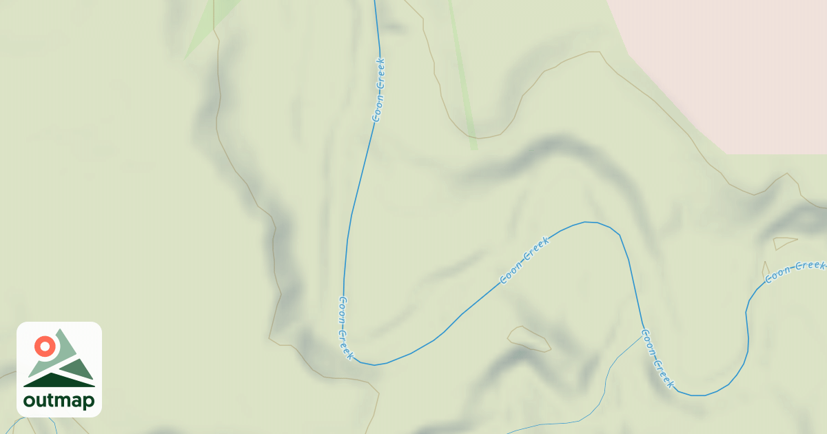 Map of Shady Oaks Native Prairie Adventure Trails