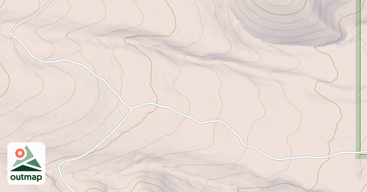 Map of STATION CANYON