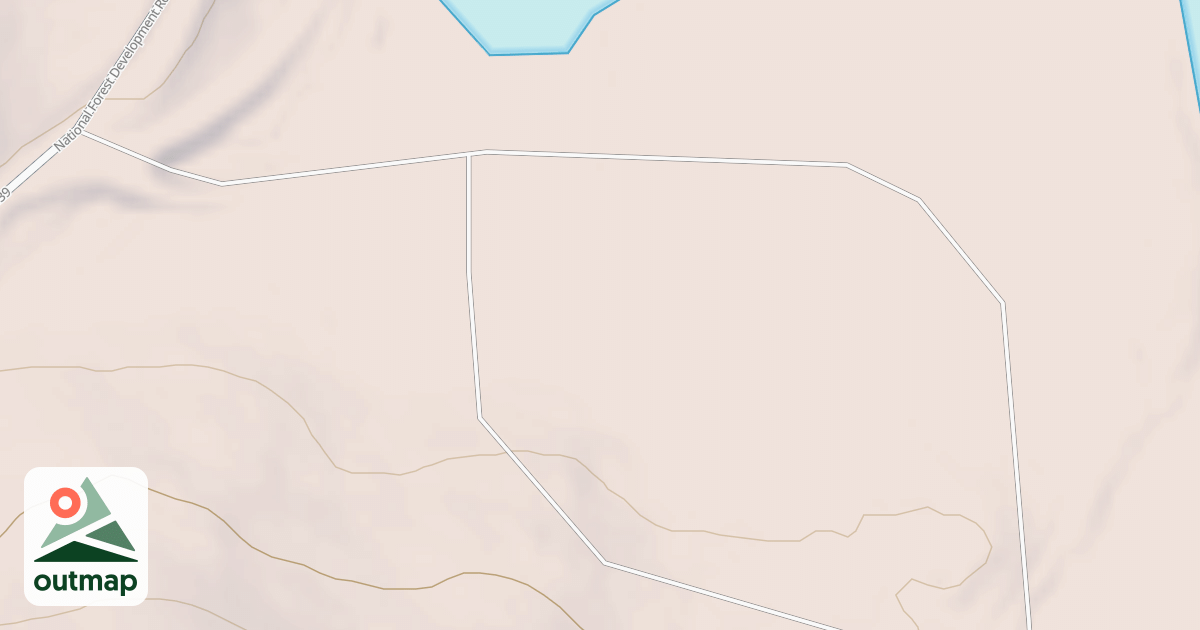 Map of BULL PRAIRIE CG LOOP 2