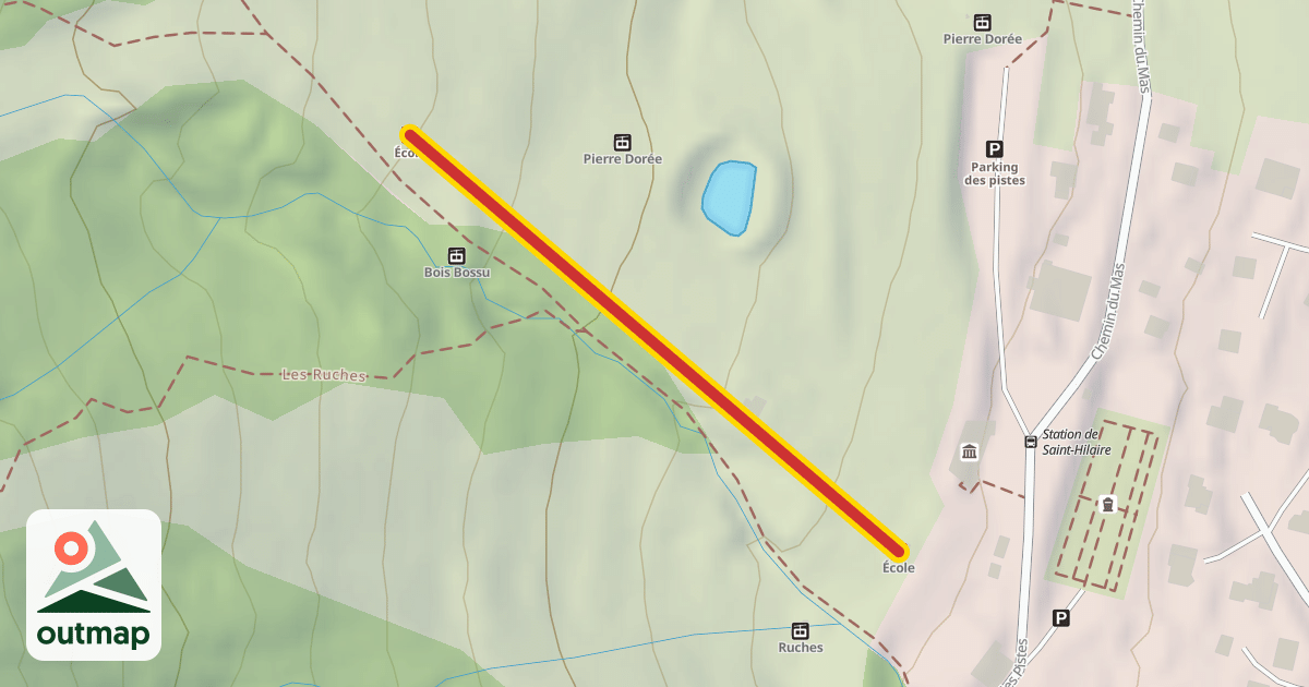 Map of École
