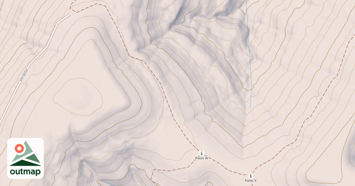 Map of HIGH MOUNTAIN