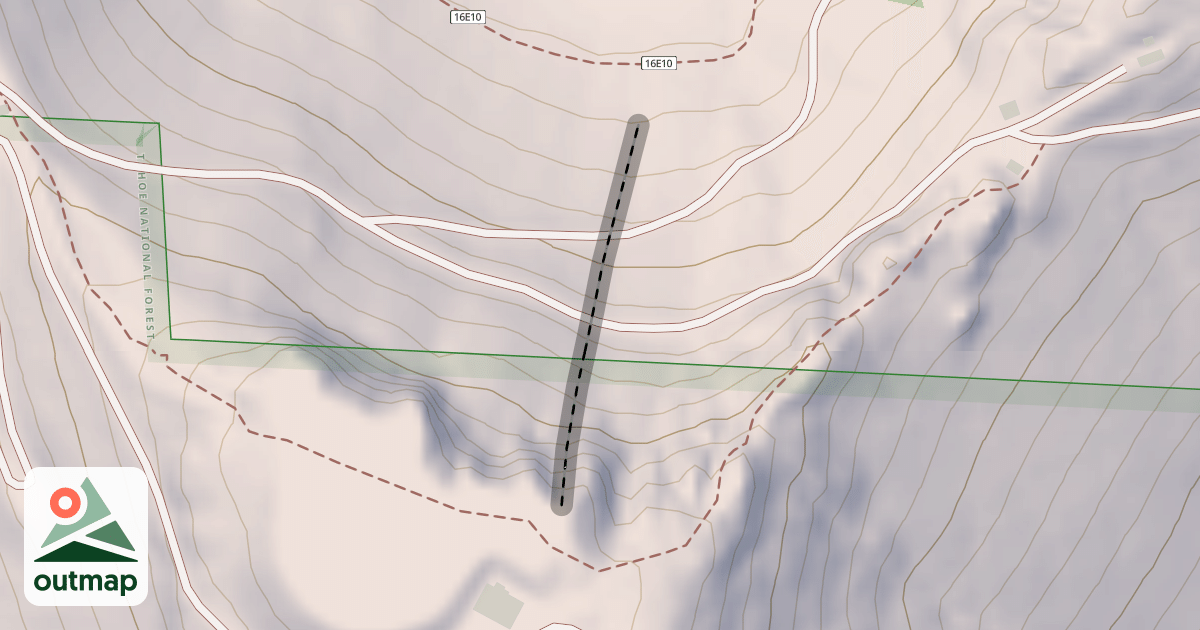Map of Extra Chute