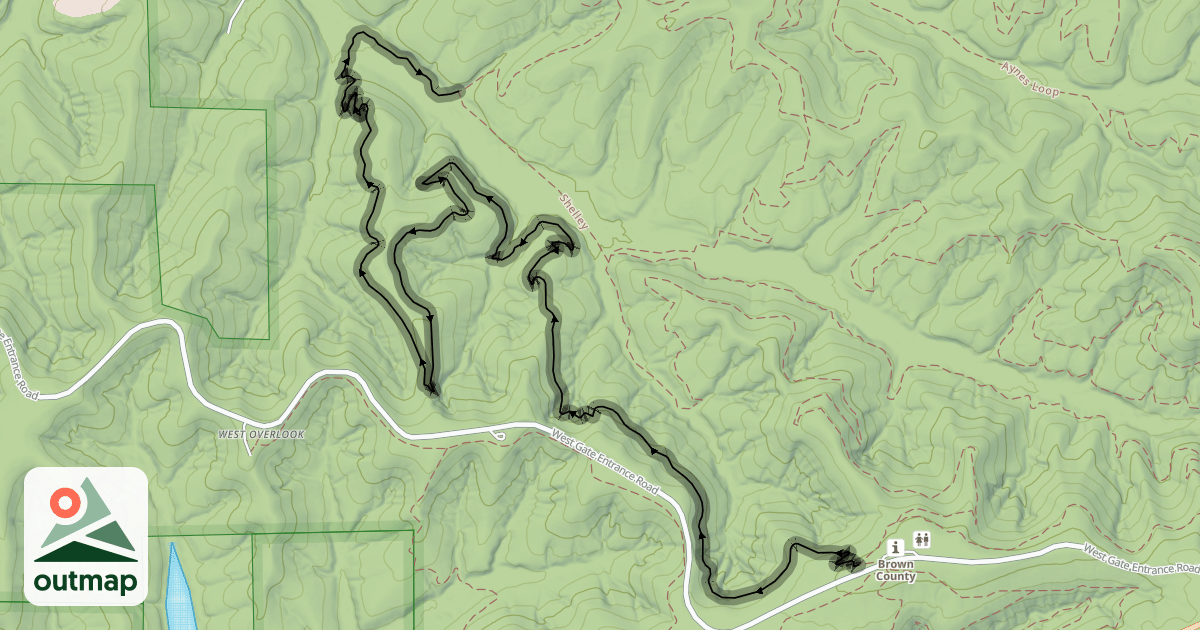 Map of Hobbs Hollow