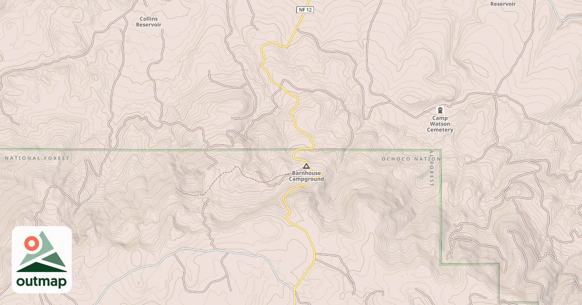 Map of USFS Motor Vehicle Use Map Roads {8F464771-0C0A-4B46-81F7-B31A04B567A7}