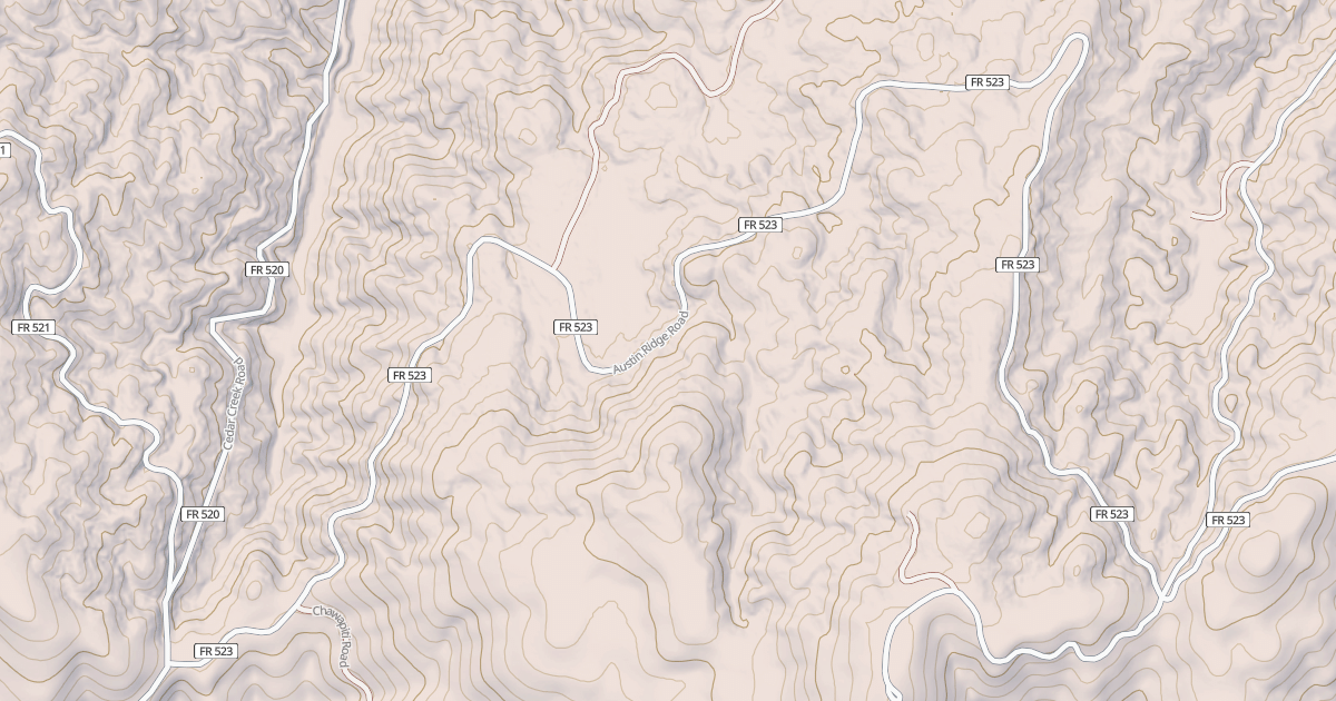 Map preview of AUSTIN RIDGE