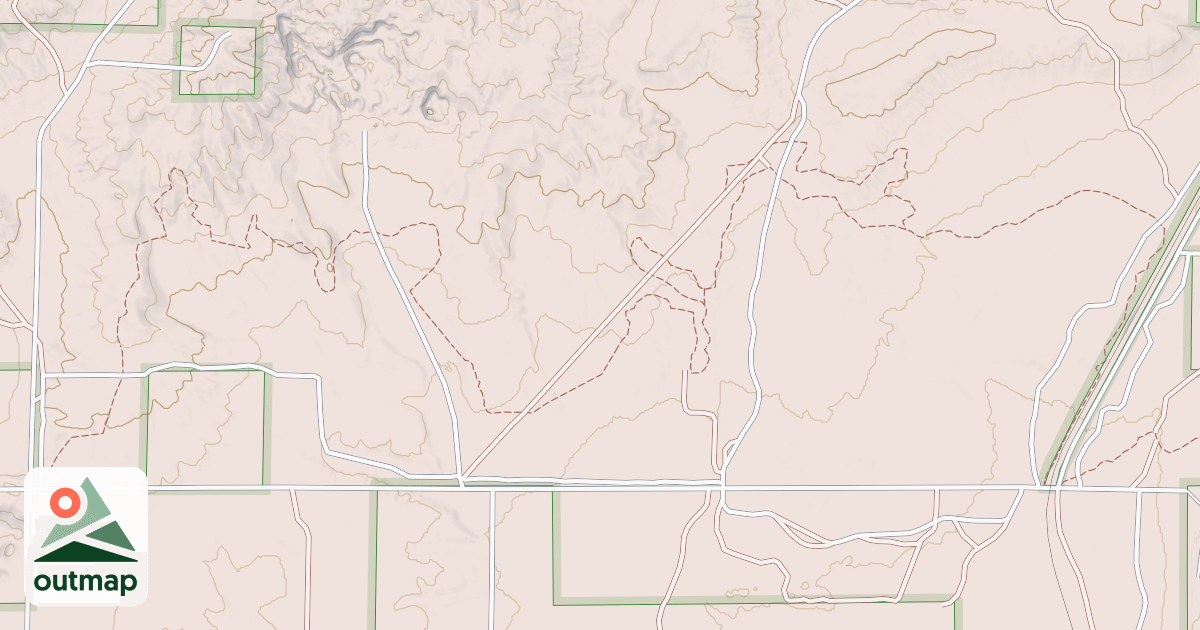 Map of Beaver Creek Trail Mccct