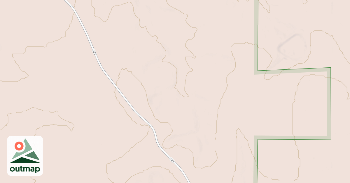 Map of WOODPECKER LOOP ROAD