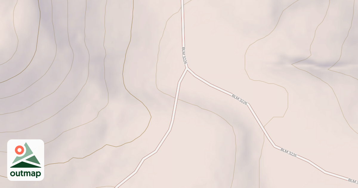 Map of BLM National GTLF Public Motorized Roads 1319040c-9999-401e-a945-25421fabab5a