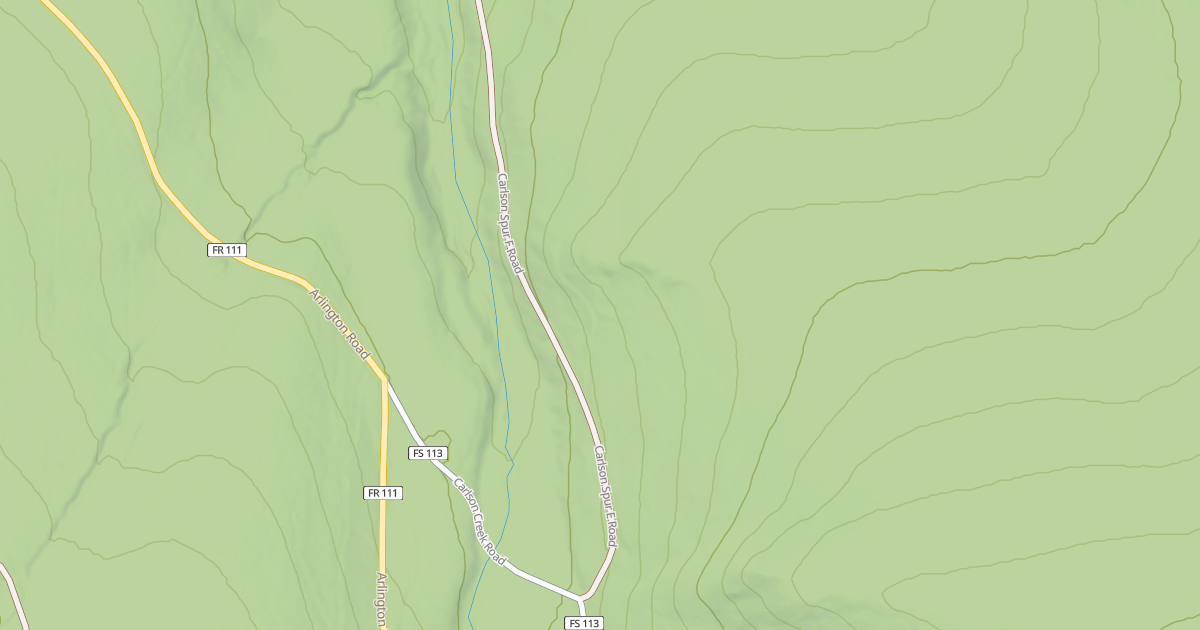 Map preview of CARLSON SPUR E