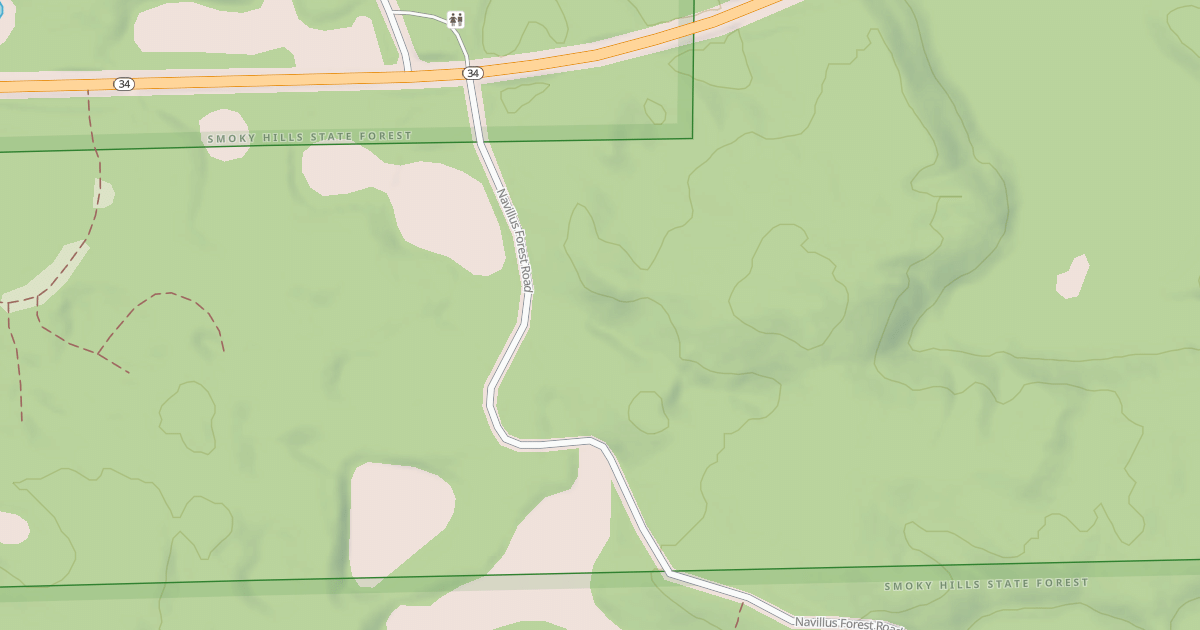 Map preview of Smoky Hills