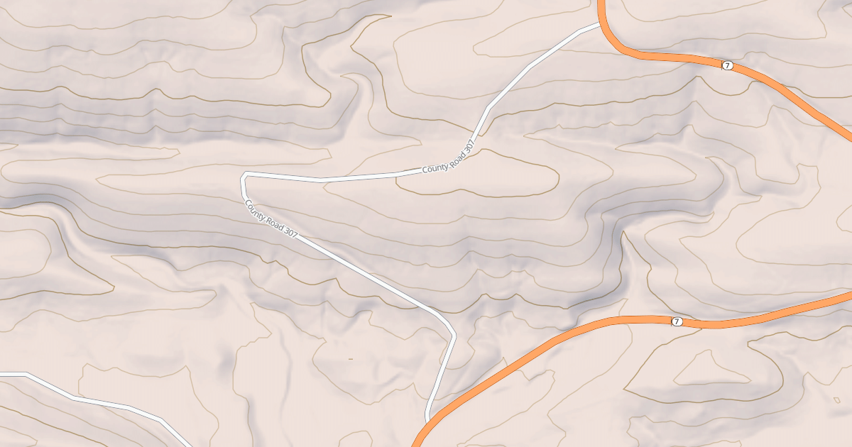 Map preview of USFS National Forest System Roads {01392258-95F2-4098-AC41-E468FA132BE6}
