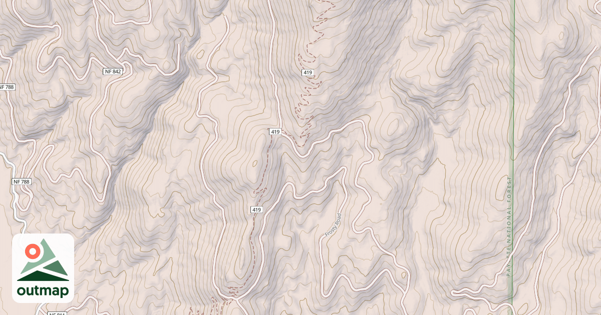 Map of FROSTY