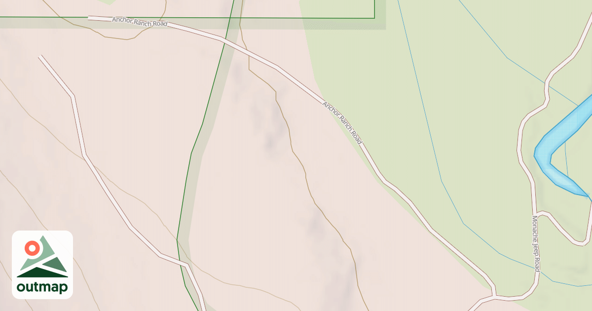 Map of ANCHOR RANCH ROAD