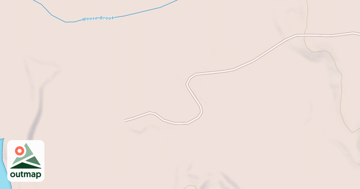 Map of BIG CALF LAKE ROAD SPUR A