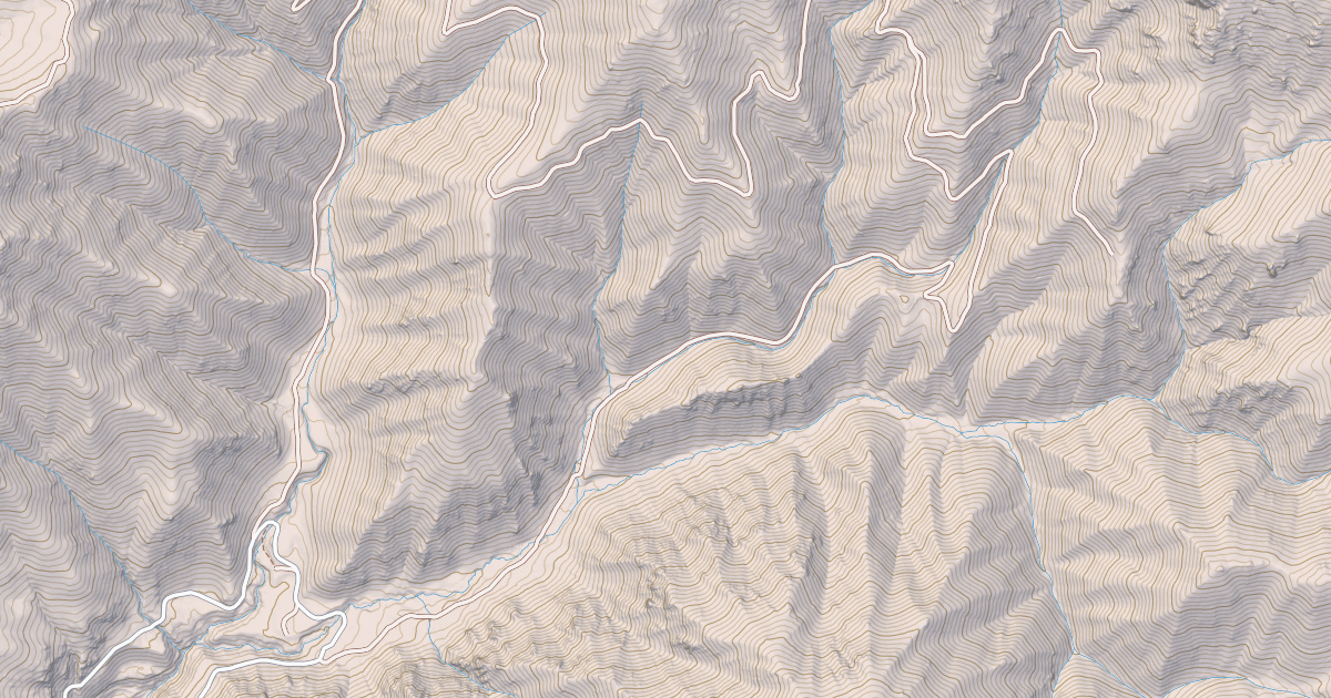 Map preview of EAST FORK MITCHELL CREEK