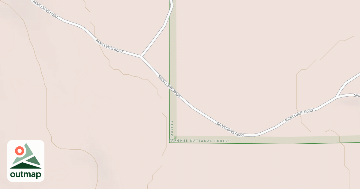 Map of SWAN LAKE GULCH