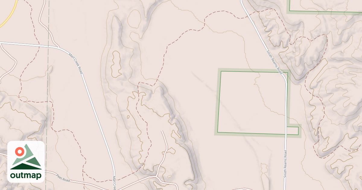Map of Tomahawk Motorcycle Trail C Loop
