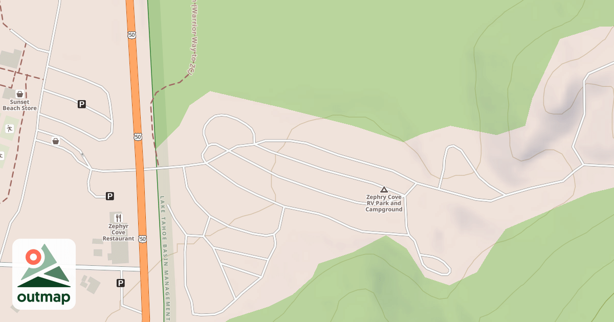 Map of CAMPGROUND SPUR H