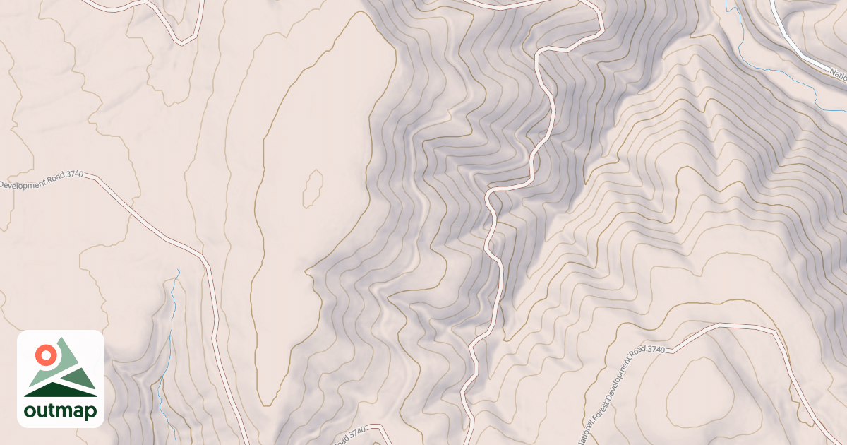 Map of USFS National Forest System Roads {AD9C7C81-1A0C-4964-A063-DDE19FA5D2AB}