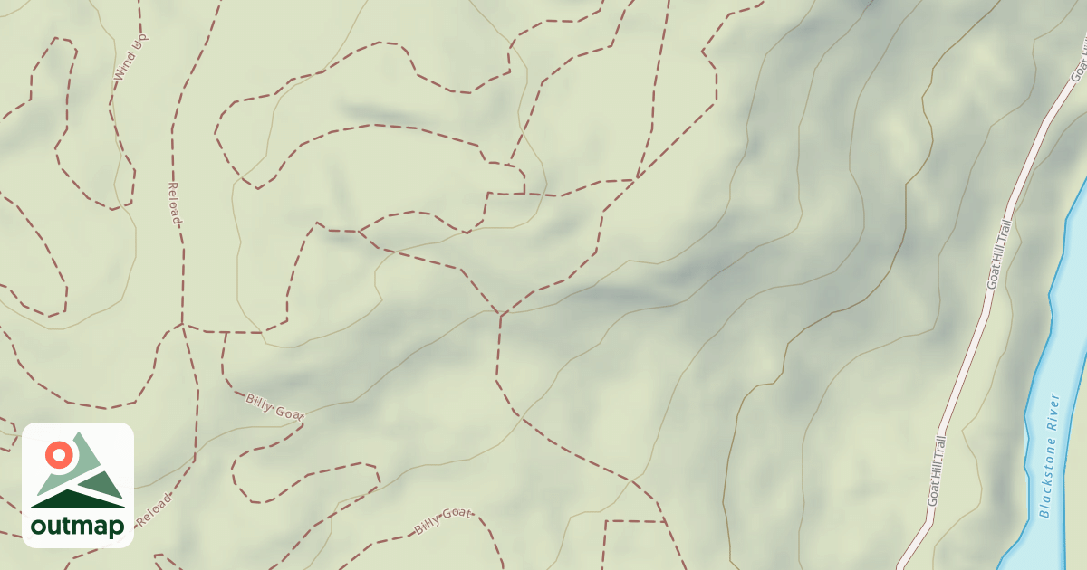 Map of Goat Hill Trail