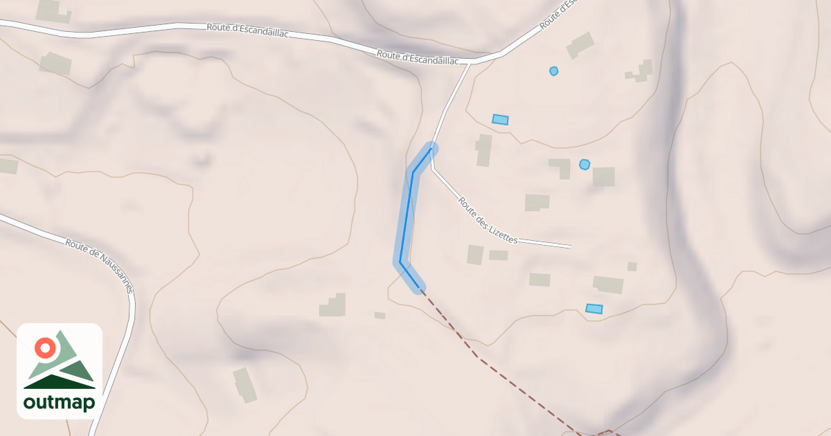 Map of Impasse des Chênes Verts