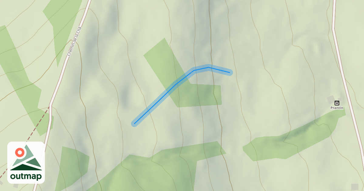 Map of Variante Prantin