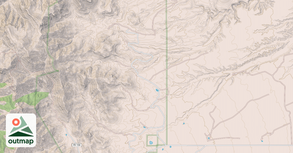 Map of PADDY'S RIVER