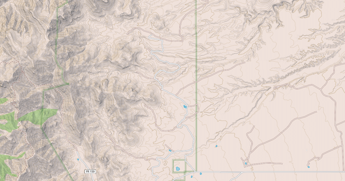 Map preview of PADDY'S RIVER