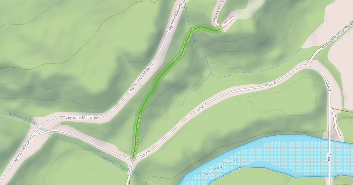Map preview of Mid-Valley Connector