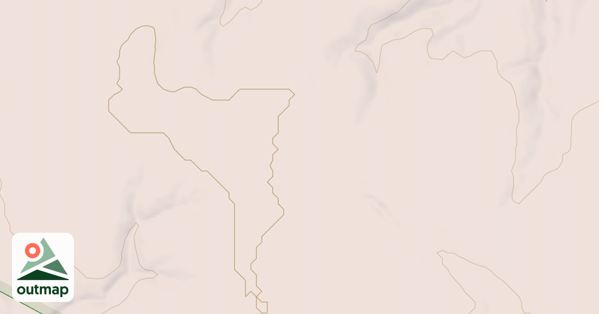 Map of SANDERS SPUR