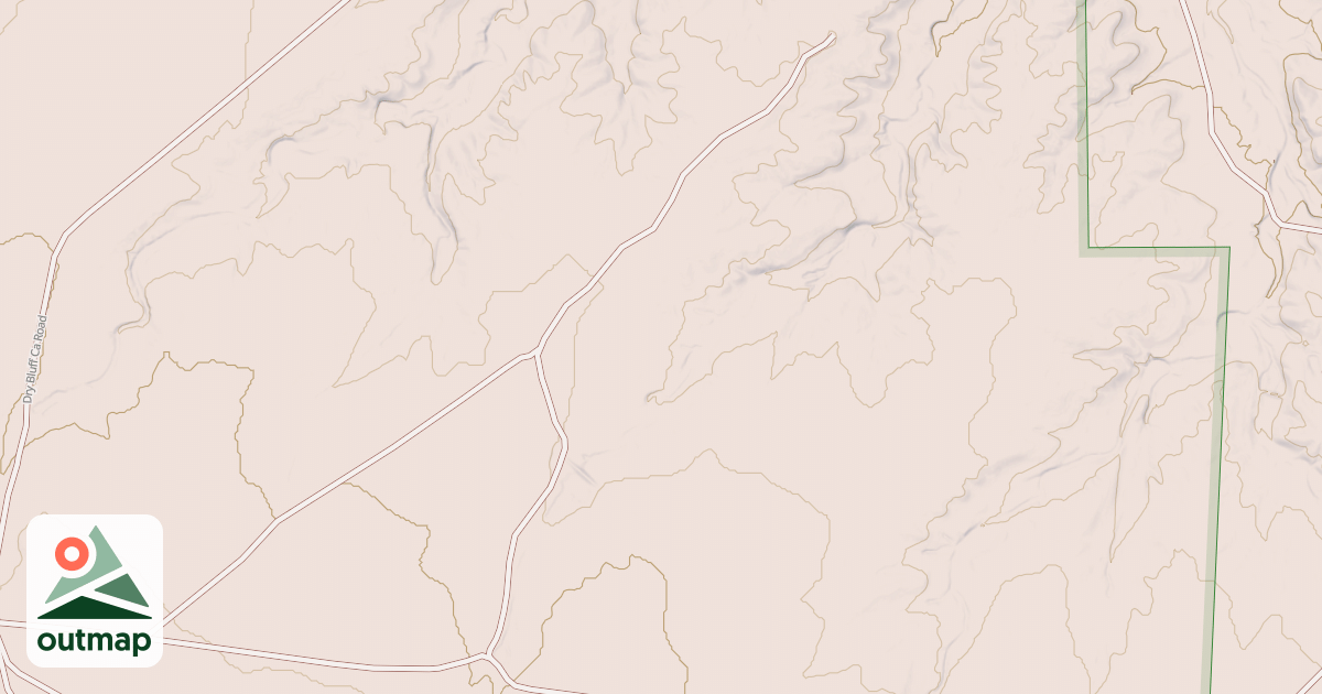 Map of DRY BLUFF EA