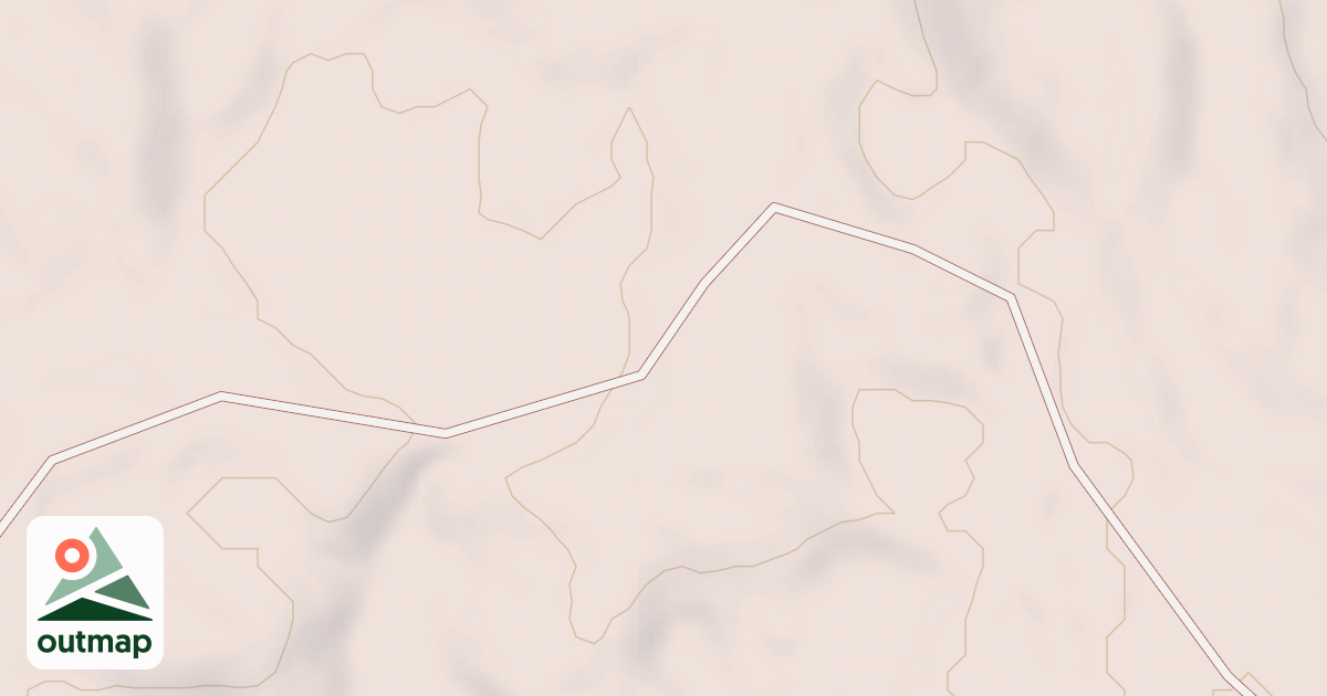 Map of EAST LACROIX SPUR AA