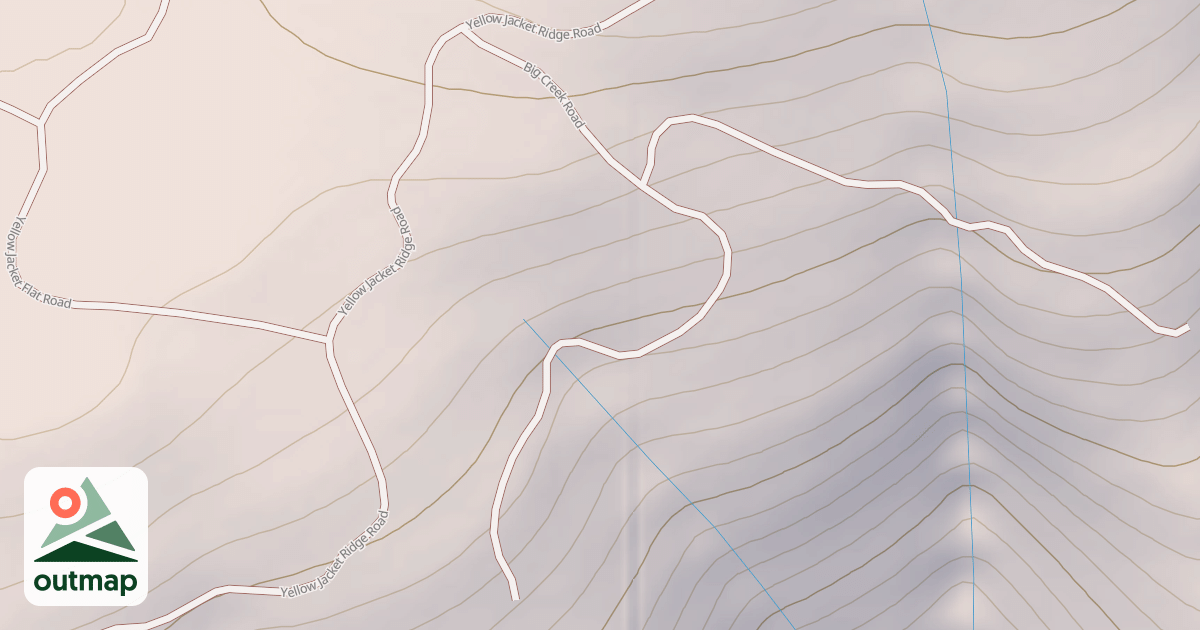 Map of BIG CREEK