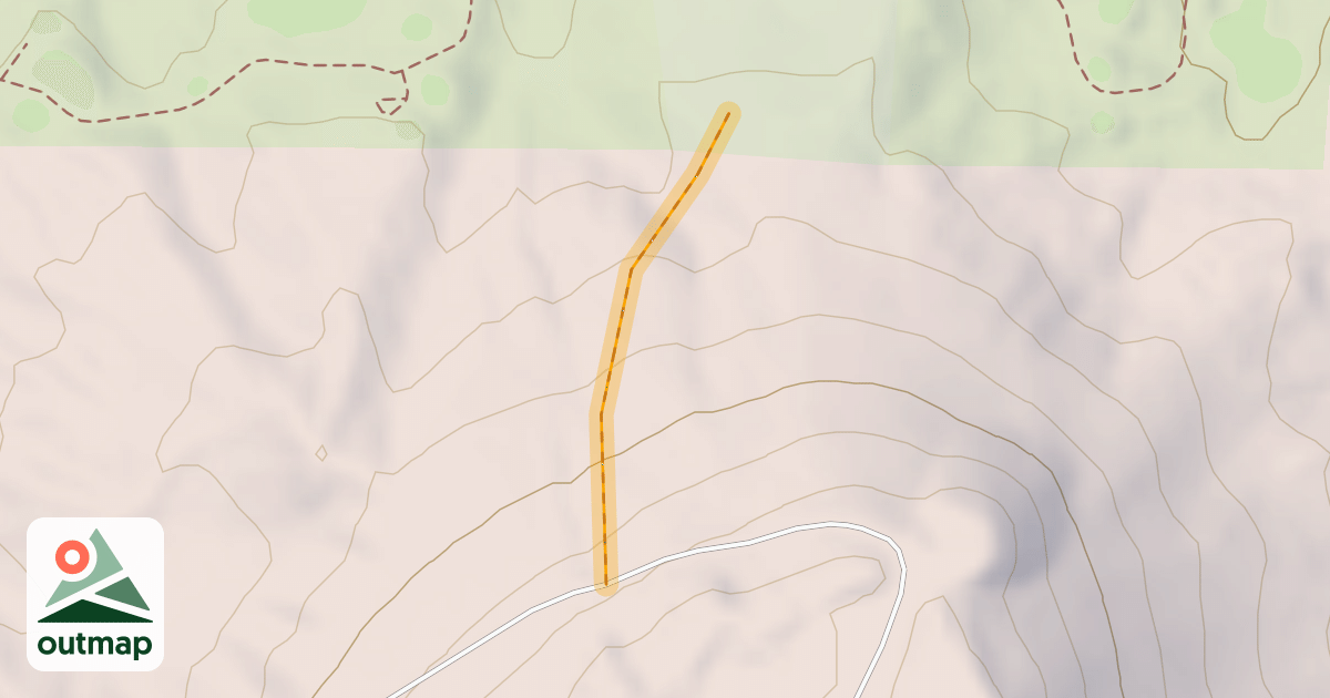 Map of crestone