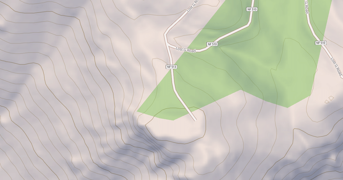 Map preview of LAZY SPUR