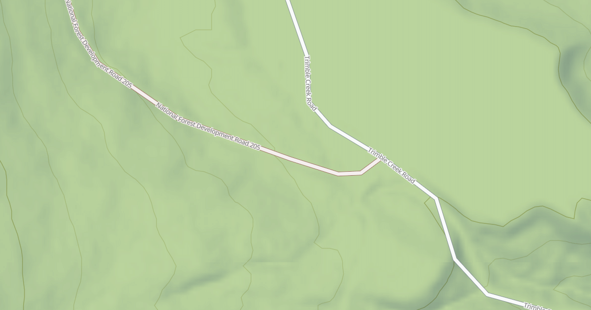 Map preview of TACOMA PEAK
