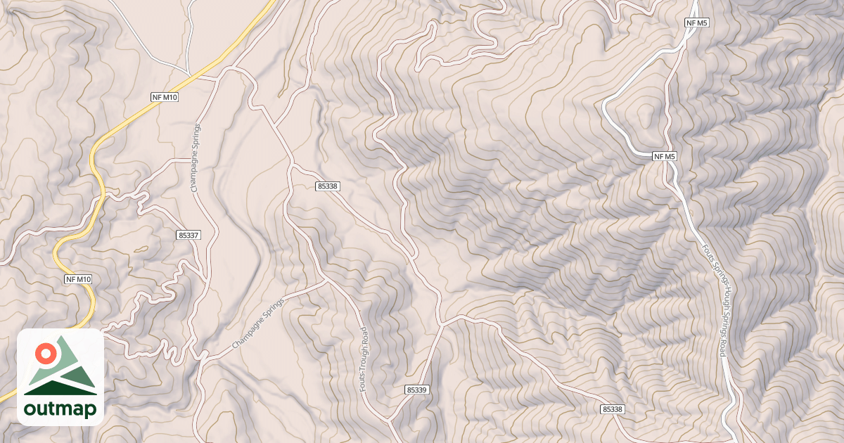 Map of CONTOUR