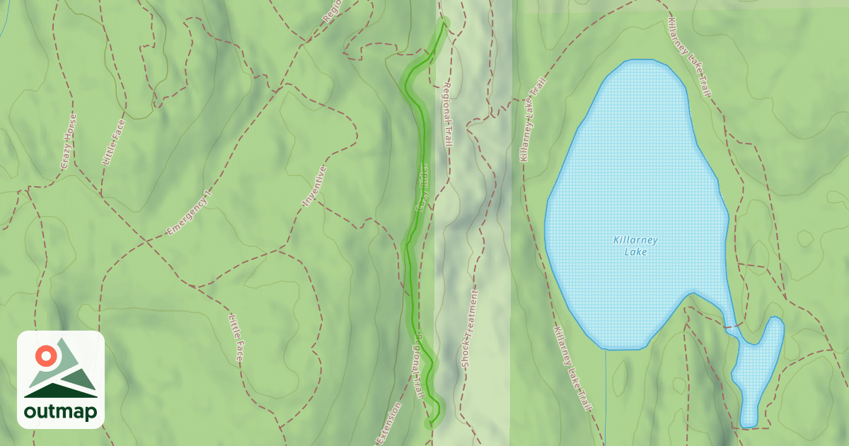 Map of Easy Rider