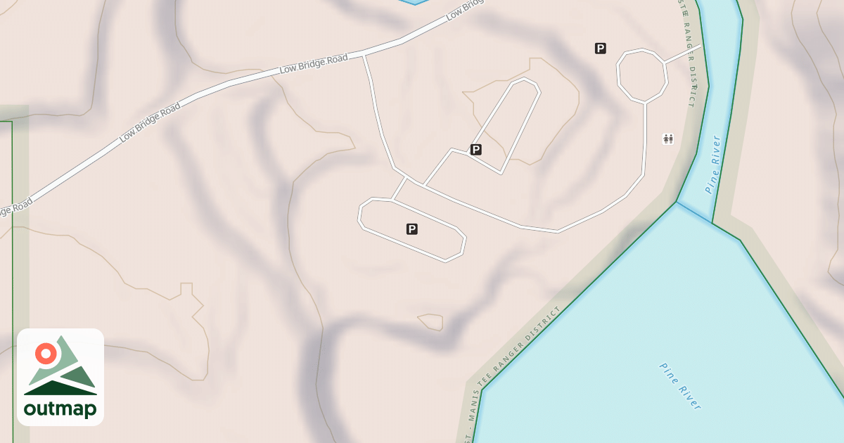 Map of 7706-B