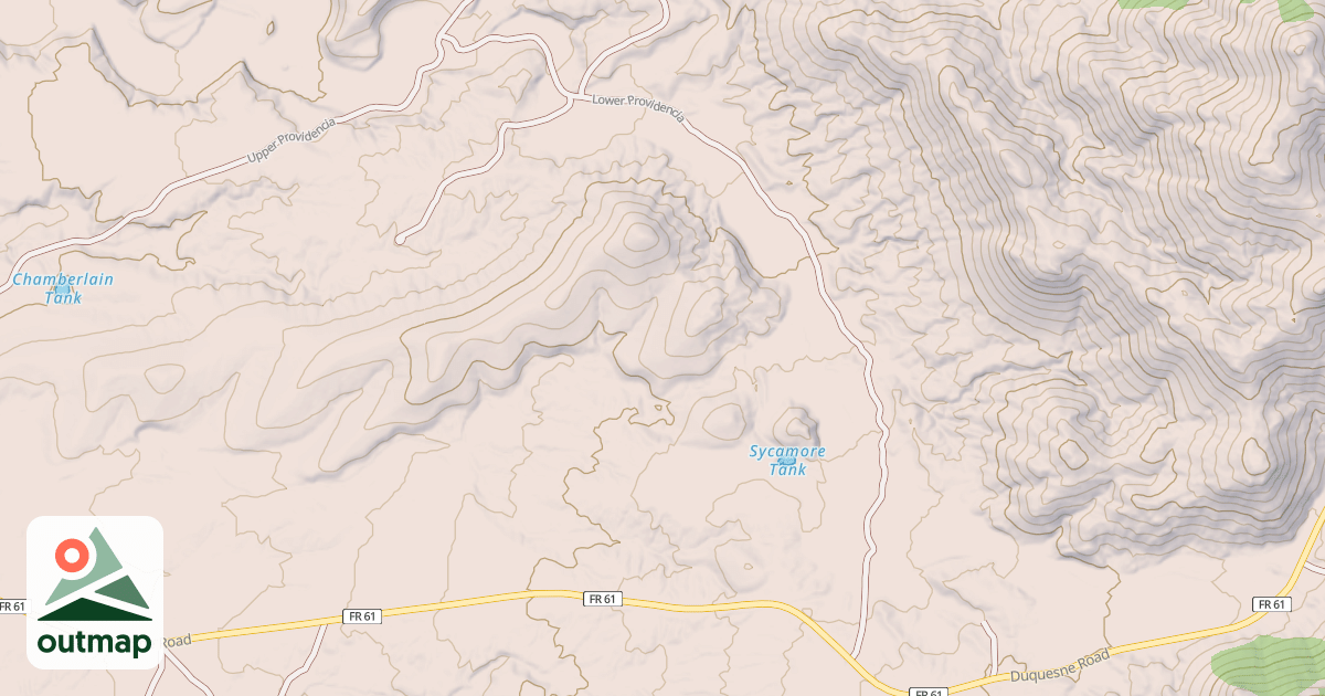 Map of LOWER PROVIDENCIA