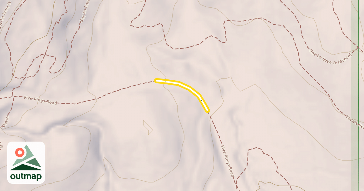 Map of Five Rings Road