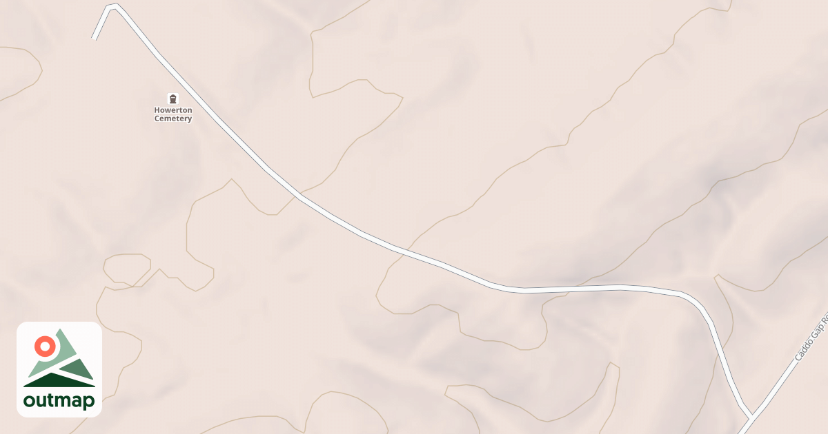 Map of HOWERTON CEMETERY