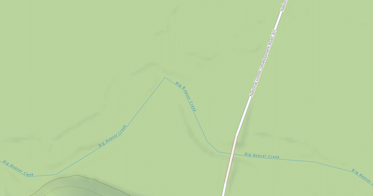 Map preview of LITTLE BEAVER E