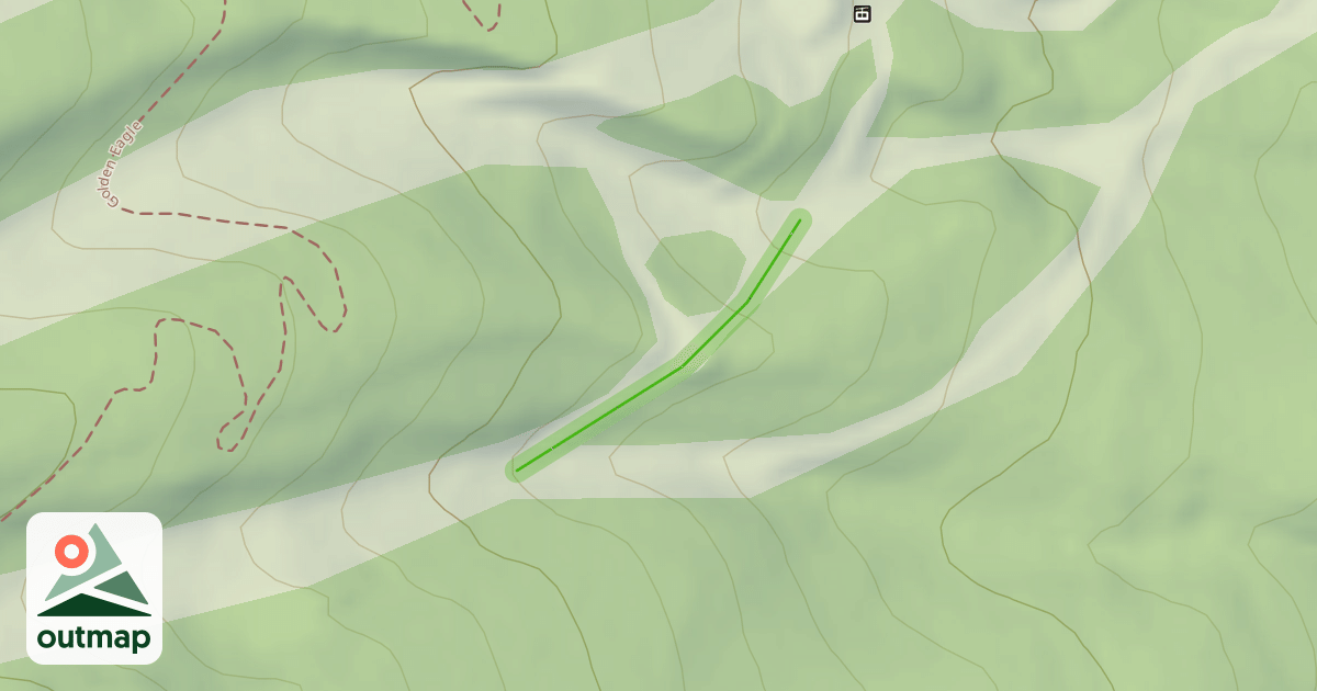 Map of Fred's Cutoff